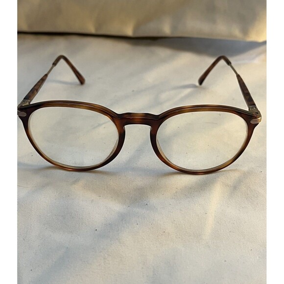 safilo eyeglass frames Safilo Team 1846 Tl9 Brown Made In Italy - Frames Only - Picture 1 of 7
